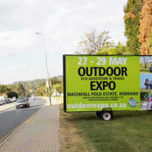 Mobile Trailer Billboard
