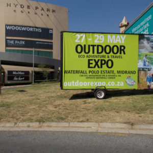 Mobile Trailer Billboard