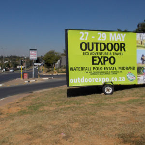 Mobile Trailer Billboard